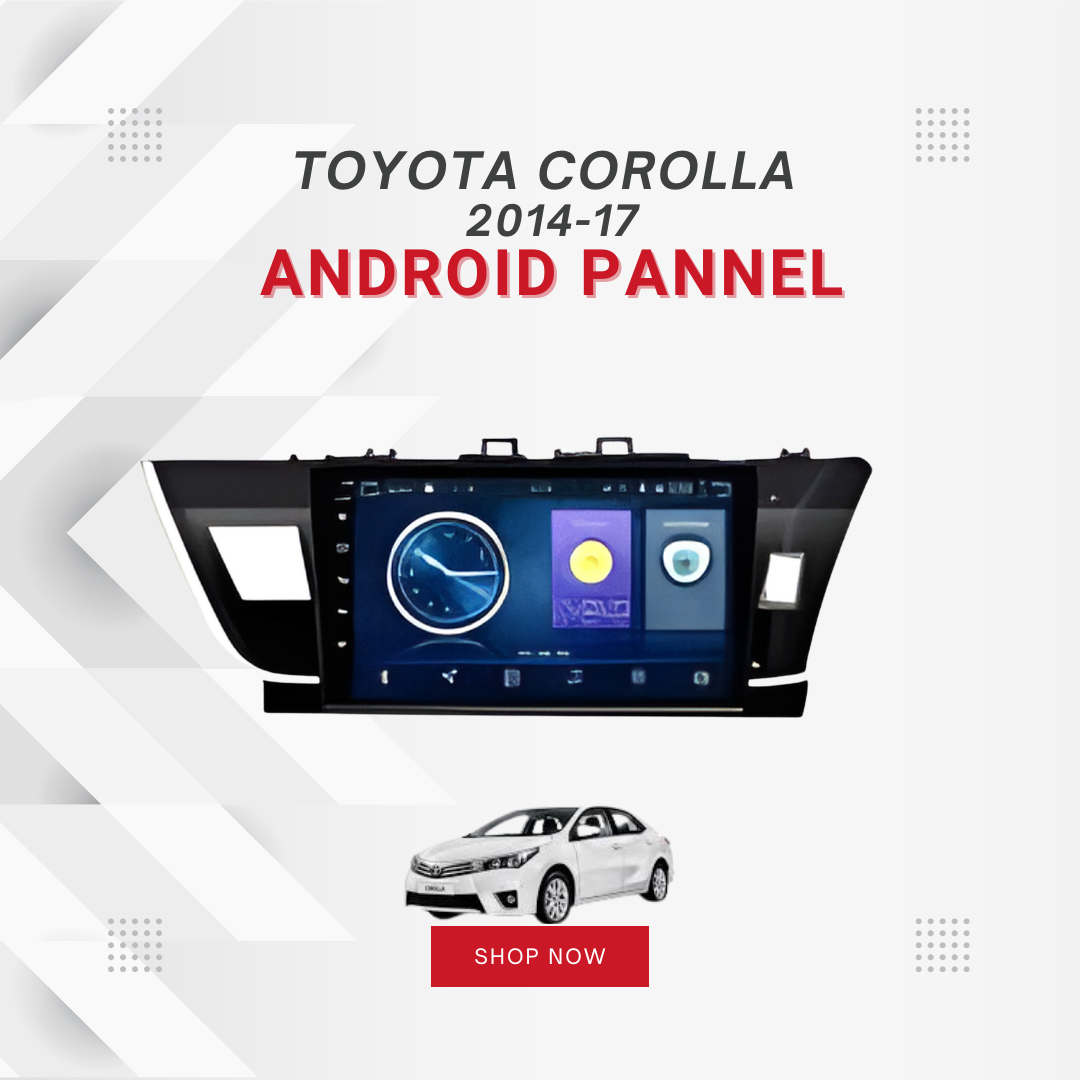 Toyota Corolla Android Panel 2014–2017 | Touchscreen Multimedia Navigation Stereo Upgrade