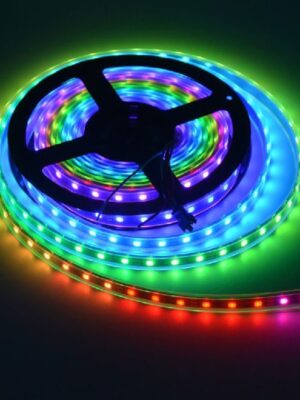 Flexible LED Light Strip Roll Multi-Color RGB | Universal Car Interior & Exterior Decorative Lighting
