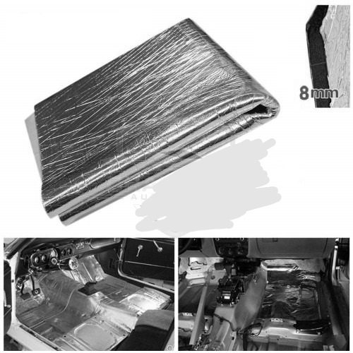 Rugga6D High Quality Sound Damping Car Bonnet Door Sound Proof Proofing  Deadening Insulation For Toyota Rush (8Pcs)