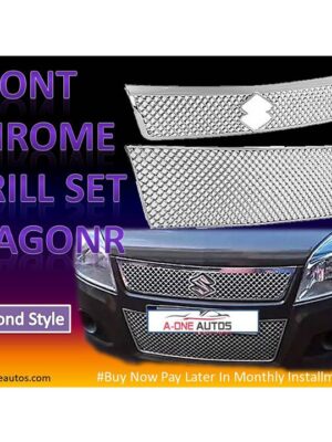 Front Chrome Grill Set of 2pcs for Wagon-R