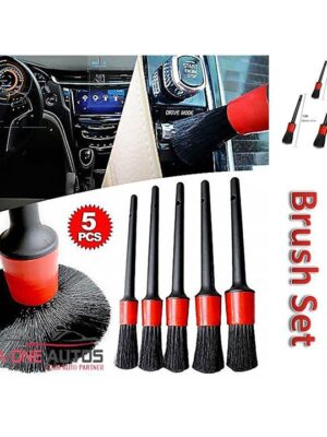 Car Detailing Brush Set of 5pcs