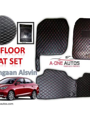 Changaan Alsvin 7D Luxury Floor Mat Set of 3pcs