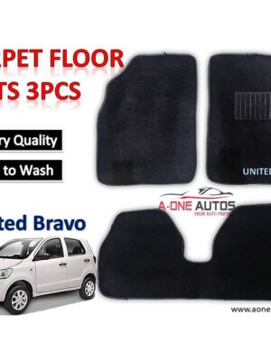 United Bravo Carpet Floor Mat Set Premium Quality