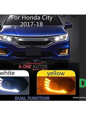 Honda City 2022 DRL Fog Lamps Covers with Dual Function