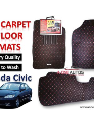 Honda Civic 2005 7D Luxury Carpet Floor Mat Set