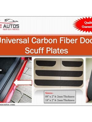 Universal Carbon Door Sill Plate Set