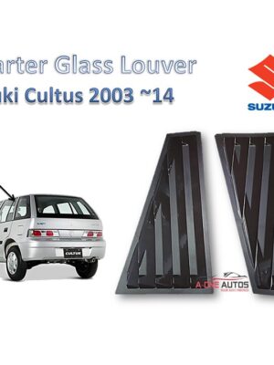 ABS Quarter Glass Louvers - Suzuki Cultus Old Model