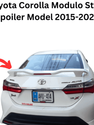 Toyota Corolla | spoiler | modulo style | 2015-23 | car exterior accessories