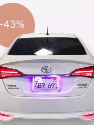 car plate frame | with Customed light | Car licence number plate frame | with camera fitting | blue light | car exterior accessories