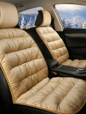 Car Soft Sofa Seat Cushion No More Back Pain Beig Color