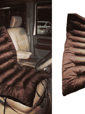 Car Soft Velvet Cushion Brown No More Back Pain
