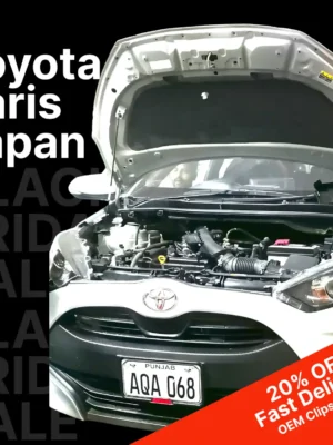 Toyota-Yaris-Japan-Model-Bonnet-Insulator-Sound-Proofing-and-Heat-Proofing
