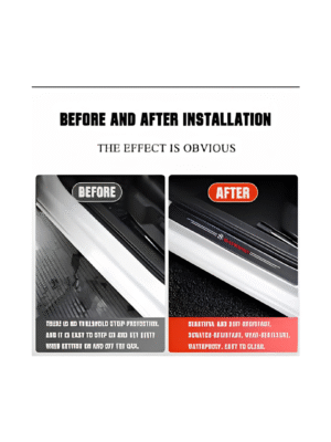Carbon Fiber Door Sticker