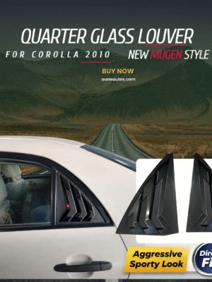 Toyota Corolla 2009-2014 Quarter Glass Louver – New Mugen